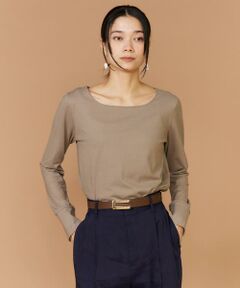 INED / イネド Tシャツ | スクエアネックプルオーバー