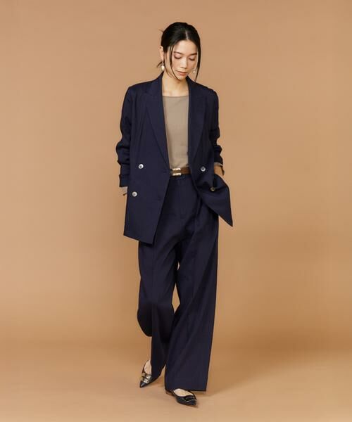 INED / イネド Tシャツ | スクエアネックプルオーバー | 詳細6