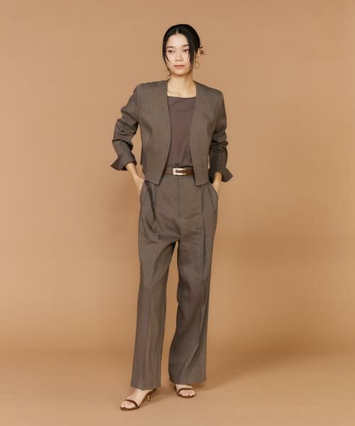 INED / イネド Tシャツ | 《大きいサイズ》スクエアネックプルオーバー | 詳細12