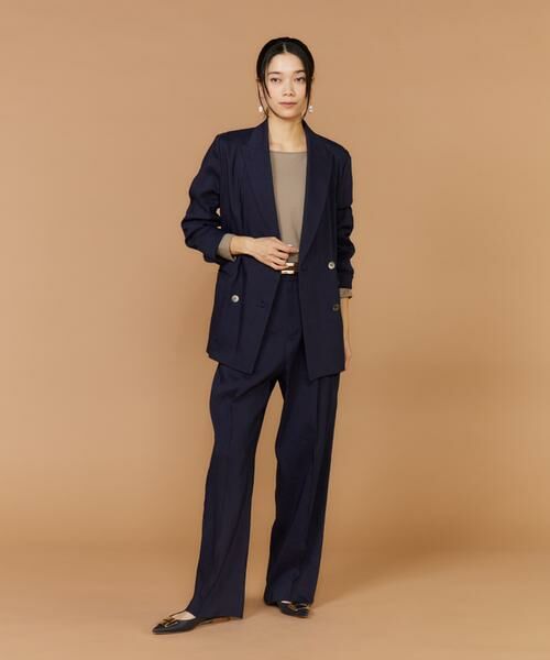 INED / イネド Tシャツ | 《大きいサイズ》スクエアネックプルオーバー | 詳細5