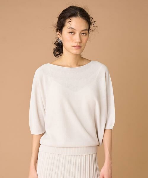 INED / イネド ニット・セーター | 《大きいサイズ》ドルマンスリーブニット《Cuoo》 | 詳細11