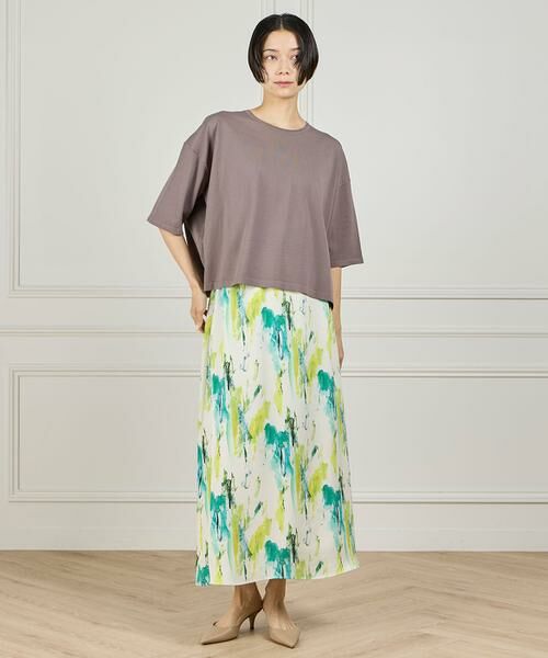 INED / イネド ニット・セーター | 《大きいサイズ》Tシャツ風ニット | 詳細10