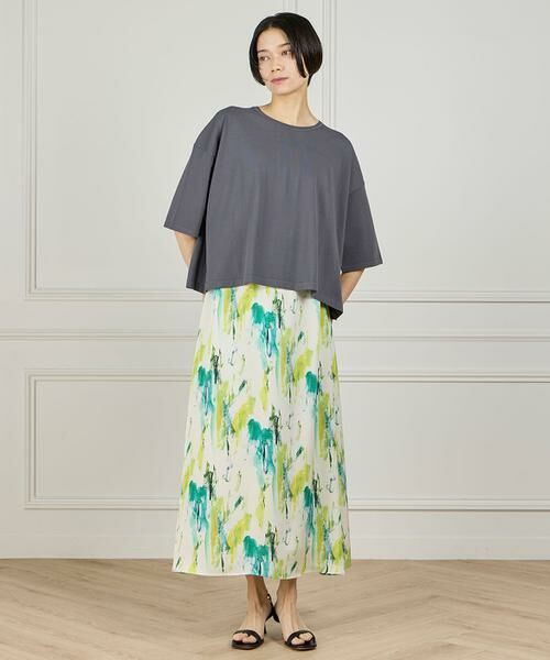 INED / イネド ニット・セーター | 《大きいサイズ》Tシャツ風ニット | 詳細12