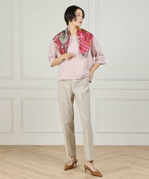 INED / イネド ニット・セーター | 《大きいサイズ》Tシャツ風ニット | 詳細2