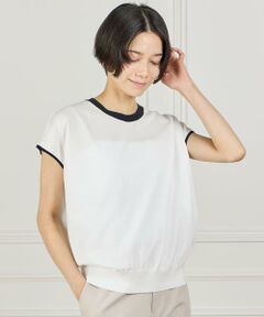 INED / イネド ニット・セーター | 《大きいサイズ》フレンチスリーブニット