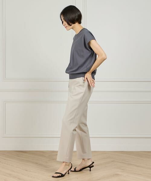 INED / イネド ニット・セーター | 《大きいサイズ》フレンチスリーブニット | 詳細11