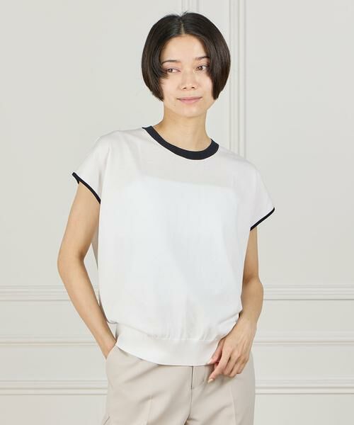 INED / イネド ニット・セーター | 《大きいサイズ》フレンチスリーブニット | 詳細14