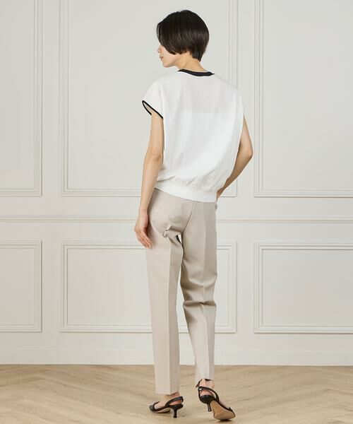 INED / イネド ニット・セーター | 《大きいサイズ》フレンチスリーブニット | 詳細4