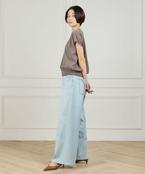 INED / イネド ニット・セーター | 《大きいサイズ》フレンチスリーブニット | 詳細9