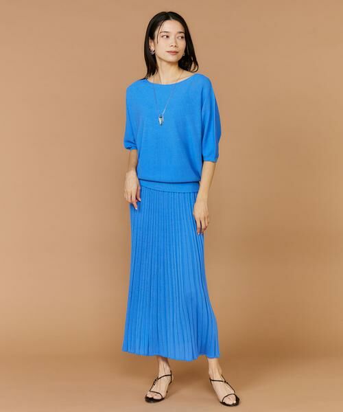 INED / イネド ロング・マキシ丈スカート | ホールガーメントニットスカート《Cuoo》 | 詳細10