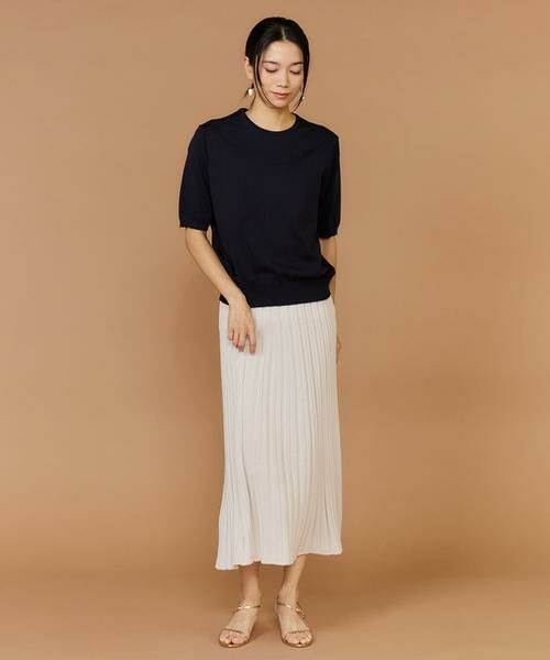 INED / イネド ロング・マキシ丈スカート | ホールガーメントニットスカート《Cuoo》 | 詳細5