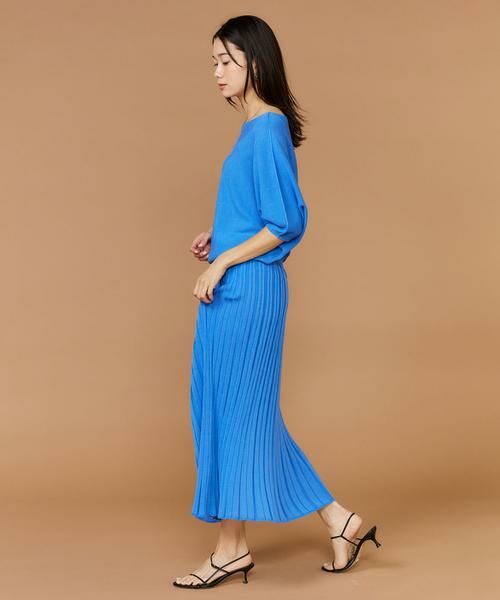 INED / イネド ロング・マキシ丈スカート | 《大きいサイズ》ホールガーメントニットスカート《Cuoo》 | 詳細11