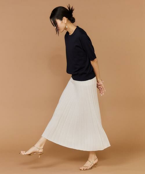 INED / イネド ロング・マキシ丈スカート | 《大きいサイズ》ホールガーメントニットスカート《Cuoo》 | 詳細6