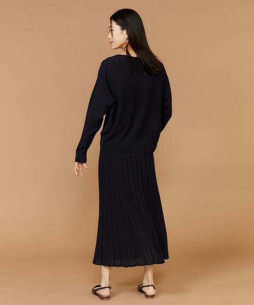 INED / イネド ロング・マキシ丈スカート | 《大きいサイズ》ホールガーメントニットスカート《Cuoo》 | 詳細9