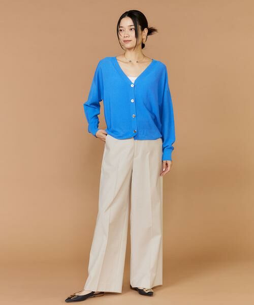 INED / イネド カーディガン・ボレロ | Vネックカーディガン《Cuoo》 | 詳細6