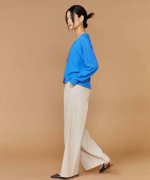 INED / イネド カーディガン・ボレロ | Vネックカーディガン《Cuoo》 | 詳細7