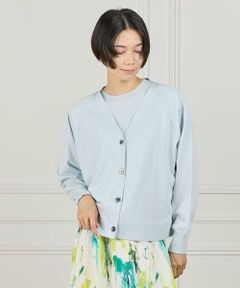 INED / イネド カーディガン・ボレロ | Vネックカーディガン