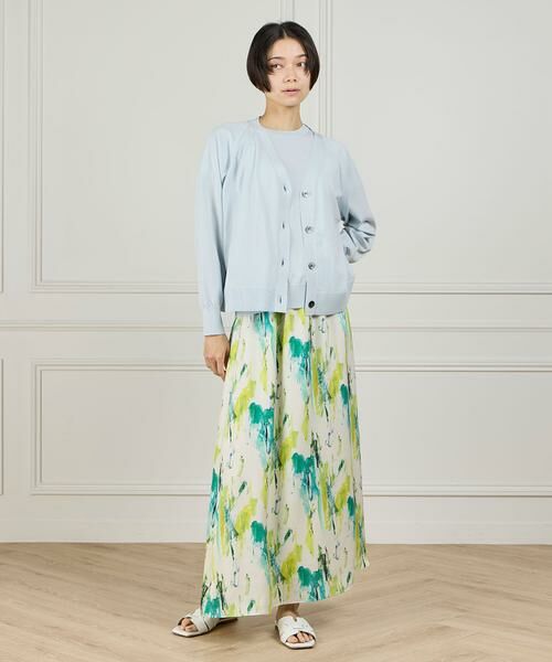 INED / イネド カーディガン・ボレロ | Vネックカーディガン | 詳細2