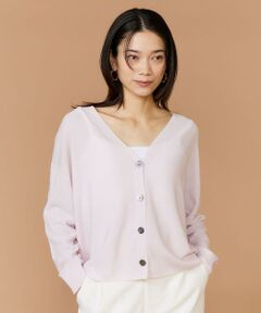 INED / イネド カーディガン・ボレロ | 《大きいサイズ》Vネックカーディガン《Cuoo》