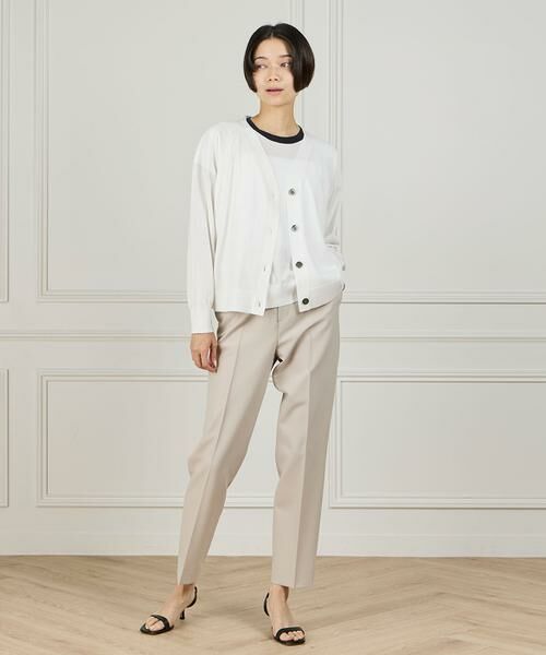 INED / イネド カーディガン・ボレロ | 《大きいサイズ》 Vネックカーディガン | 詳細7