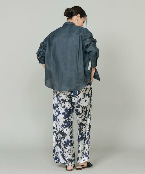 INED / イネド シャツ・ブラウス | リネンレギュラーカラーシャツ　　　 | 詳細10