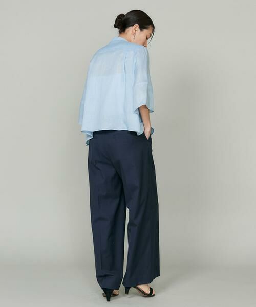 INED / イネド シャツ・ブラウス | リネンコクーンスリーブブラウス | 詳細15