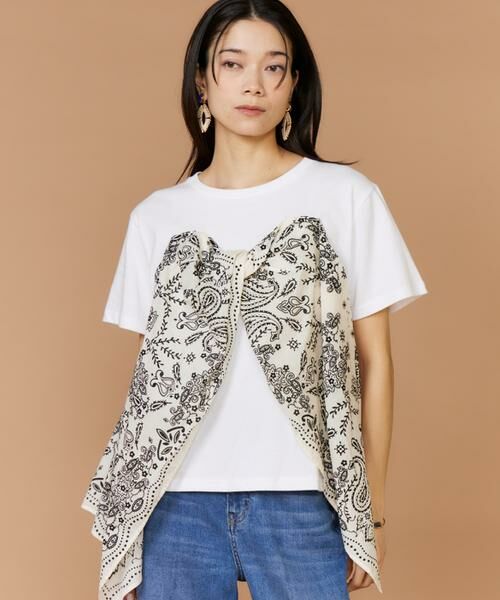 INED / イネド Tシャツ | 半袖シャツ&amp;ビスチェ《manipuri》 | 詳細11