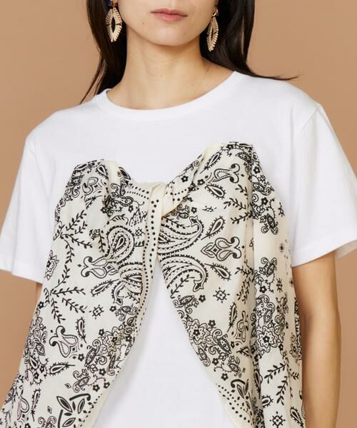 INED / イネド Tシャツ | 半袖シャツ&amp;ビスチェ《manipuri》 | 詳細14