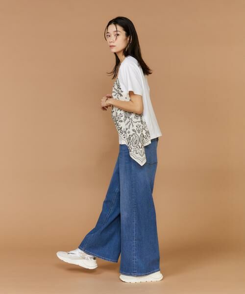 INED / イネド Tシャツ | 半袖シャツ&amp;ビスチェ《manipuri》 | 詳細4