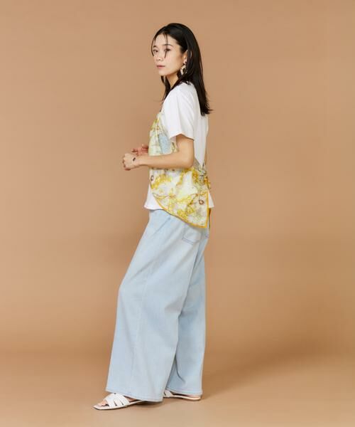 INED / イネド Tシャツ | 半袖シャツ&amp;ビスチェ《manipuri》 | 詳細7