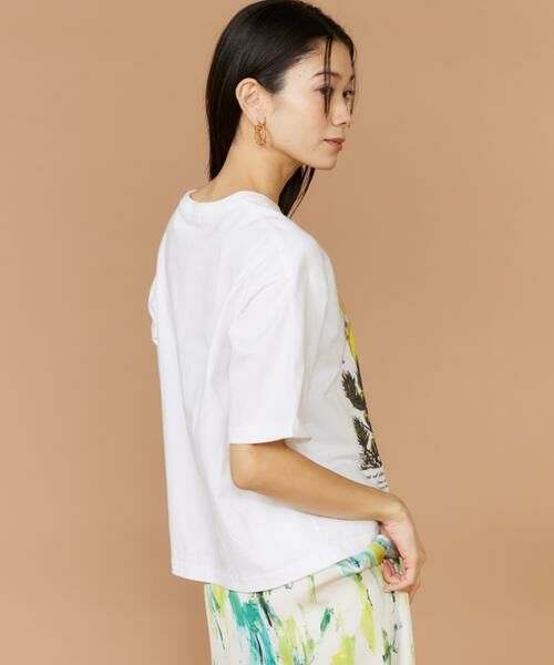 INED / イネド Tシャツ | 半袖Tシャツ ボタニカル《manipuri》 | 詳細6