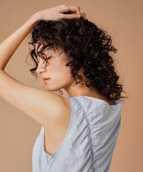 INED / イネド ミニ丈・ひざ丈ワンピース | 斜めギャザーワンピース　 | 詳細12