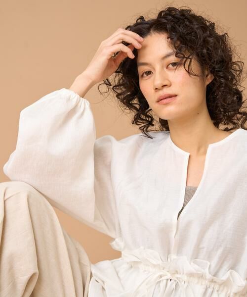 INED / イネド シャツ・ブラウス | ライトジャケット（オフホワイト1）