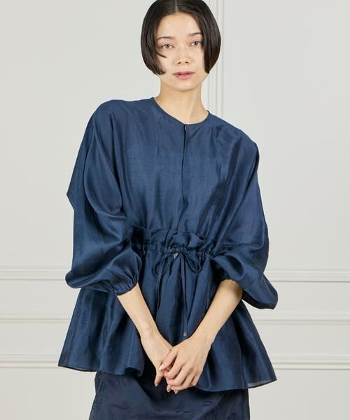 INED / イネド シャツ・ブラウス | ライトジャケット（ネイビー）