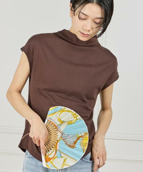 INED / イネド その他小物 | スカーフ柄シルク扇子 ピルエット《manipuri》 | 詳細4