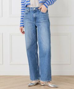 INED / イネド デニムパンツ | ワイドストレートデニムパンツ　THE NIECE MID-RISE《upper hights》
