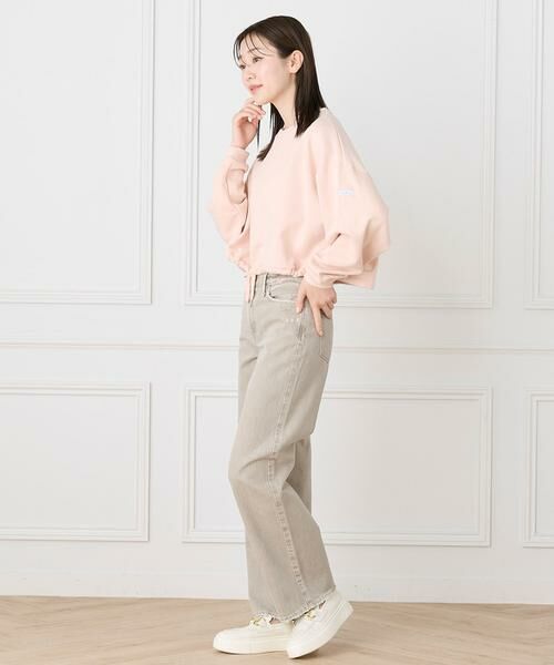 INED / イネド デニムパンツ | ワイドストレートデニムパンツ　THE NIECE MID-RISE《upper hights》 | 詳細6