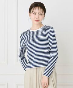 INED / イネド Tシャツ | ルミノア ボーダーカットソー MADEMOISELLE《Le minor》