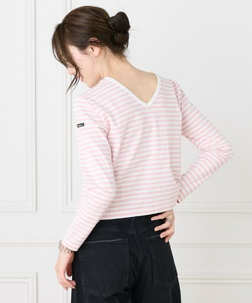 INED / イネド Tシャツ | ルミノア ボーダーカットソー MADEMOISELLE《Le minor》 | 詳細10