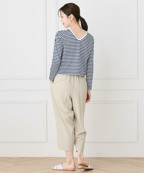INED / イネド Tシャツ | ルミノア ボーダーカットソー MADEMOISELLE《Le minor》 | 詳細8