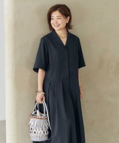《三尋木奈保コラボ》テーラードカラーワンピース《着丈が選べる》