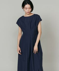 INED / イネド ミニ丈・ひざ丈ワンピース | タックディティールワンピース