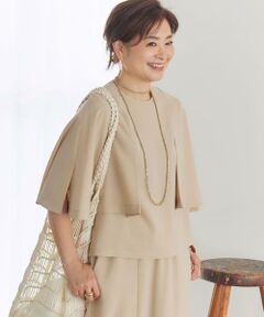 《三尋木奈保コラボ》ケープスリーブブラウス