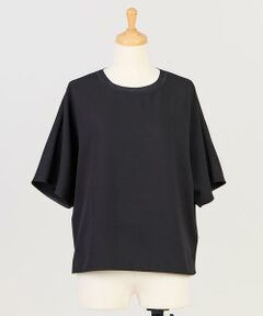 INED / イネド Tシャツ | ジョーゼットドルマンスリーブカットソー《吸水速乾》