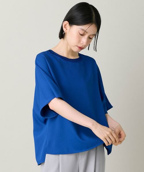 INED / イネド Tシャツ | ジョーゼットドルマンスリーブカットソー《接触冷感・吸水速乾》 | 詳細6
