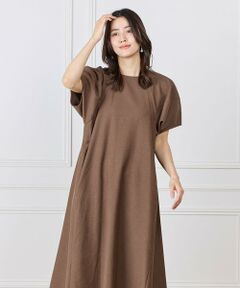 INED / イネド ミニ丈・ひざ丈ワンピース | ボリュームスリーブワンピース