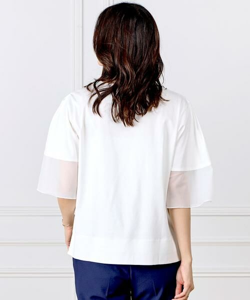 INED / イネド Tシャツ | 袖シアープルオーバーカットソー | 詳細14