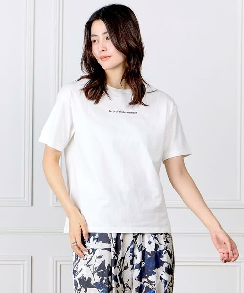 INED / イネド Tシャツ | プリントロゴTシャツ | 詳細5