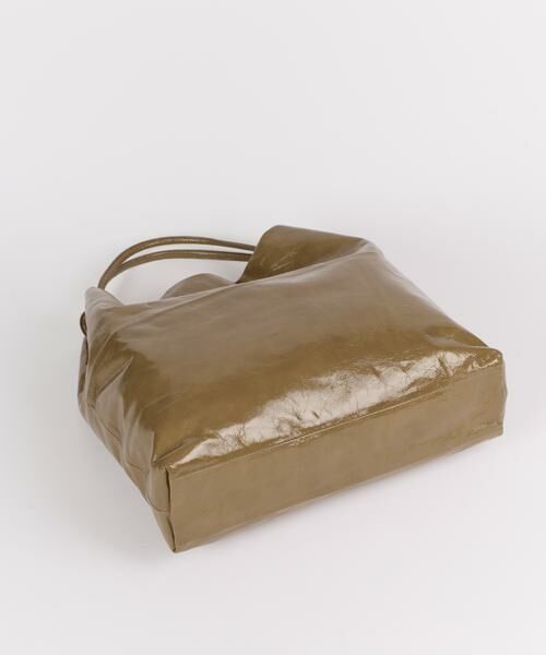 INED / イネド トートバッグ | puffy patent leather トートバッグ 《FEEL AND TASTE》 | 詳細5