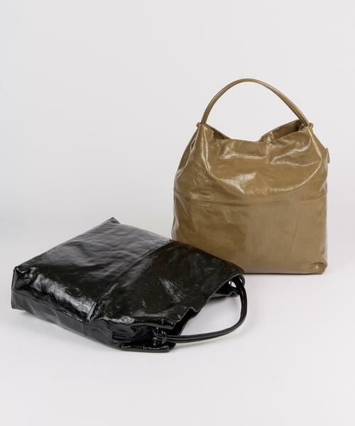 INED / イネド トートバッグ | puffy patent leather トートバッグ 《FEEL AND TASTE》 | 詳細8